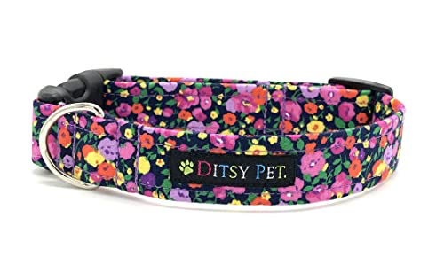 Ditsy Pet Hundehalsband mit Blumenmuster, Größe XL von Ditsy Pet.