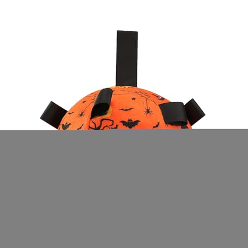 Diuyzoc Hunde-Fußball mit Gurten – Halloween-Welpenkau-Fußball, interaktives Spielzeug für Jagd, Jagd, Training, Stimulation, Langeweile, Linderung von Langeweile, Outdoor, Heimspiel von Diuyzoc