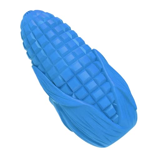 Diuyzoc Hunde-Mais-Kauspielzeug, quietschender Maisstab-Kauspielzeug, Zahnungsmaisstab-Spielzeug, Gummi, Speckgeschmack, 15,5 cm, Gelb/Blau, für kleine, mittelgroße und große Hunde Diuyzoc Hunde-Mais-Kauspielzeug, quietschender Maisstab-Kauspielzeug, Zahnungsmaisstab-Spielzeug, Gummi, Speckgeschmack, 15,5 cm, Gelb/Blau, für kleine, mittelgroße und große Hunde von Diuyzoc