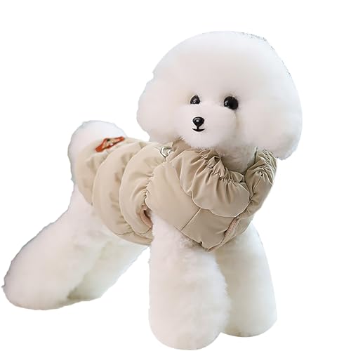 Wasserdichte, winddichte Winter-Hundejacke für kleine und mittelgroße Hunde, Fleece-gefütterter Kaltwettermantel mit verstellbarem Geschirrweste, schneebereite Welpenbekleidung für Katzen und Wasserdichte, winddichte Winter-Hundejacke für kleine und mittelgroße Hunde, Fleece-gefütterter Kaltwettermantel mit verstellbarem Geschirrweste, schneebereite Welpenbekleidung für Katzen und von Dixacyer