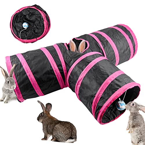 Diyfixlcd Bunny Tunnels Cat Tube Collapsible 3 Way Rabbit Tunnels for Indoor Bunnies Bunny Hideout Small Animal Tunnel Tubes Hideout Extra Hideaway Toys Rabbits Bunny Guinea Pigs Kitty Diyfixlcd Bunny Tunnels Cat Tube Collapsible 3 Way Rabbit Tunnels for Indoor Bunnies Bunny Hideout Small Animal Tunnel Tubes Hideout Extra Hideaway Toys Rabbits Bunny Guinea Pigs Kitty von diyfixlcd