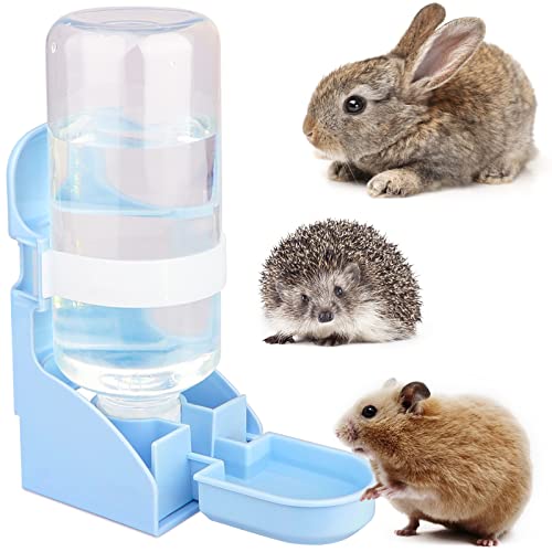 500ml Haustier Automatischer Wasserspender, [Boden/Hänge Doppelzweck] Diyife Kleintier Trinkflasche Abnehmbar und Leicht zu Reinigen, für Hamster Häschen Chinchilla Igel Eichhörnchen Frettchen von Diyife