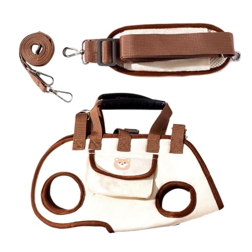 Djowyh Kleine Hundetransporttasche,Outdoor Hundetrage Für Spaziergänge Mit Horizontaler Tragtasche | Tragbare Atmungsaktive Hundetasche Für Reisen Unterwegs Welpen Kleintiere Djowyh Kleine Hundetransporttasche,Outdoor Hundetrage Für Spaziergänge Mit Horizontaler Tragtasche | Tragbare Atmungsaktive Hundetasche Für Reisen Unterwegs Welpen Kleintiere von Djowyh