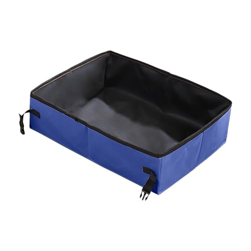 Djowyh Reiseschachtel, Faltbare Katzentoilette | Oxford Stoff Faltbare Reisekatze Katzentoilette,Wasserdicht Djowyh Reiseschachtel, Faltbare Katzentoilette | Oxford Stoff Faltbare Reisekatze Katzentoilette,Wasserdicht von Djowyh