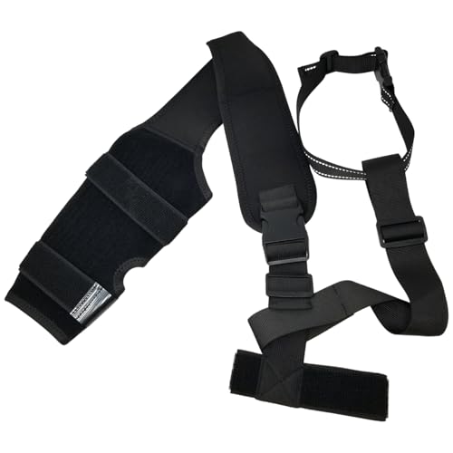 Dlh western Kniebandage für Welpen, Schmerzlinderung und schnelle Genesung von Kreuzbandriss, Arthritis, Bänderverletzungen, Unterstützung von Dlh western