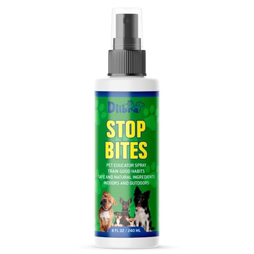 Dlibra Stop Bites Spray für Hunde - Natürliches Anti-Kau-Spray für Möbel, Schuhe, Vorhänge & mehr | Sichere Trainingshilfe für Welpen & Erwachsene | Keine Kaulösung Dlibra Stop Bites Spray für Hunde - Natürliches Anti-Kau-Spray für Möbel, Schuhe, Vorhänge & mehr | Sichere Trainingshilfe für Welpen & Erwachsene | Keine Kaulösung von Dlibra