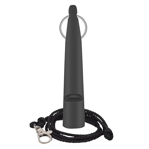 DmDoyy 1 Stück Hundepfeifen, Hundepfeife Hochfrequenz Lautlos, Für Die Hundeausbildung, Laut Und Weitreichend, Professionelle Trainingspfeife Mit Genormter Frequenz Und Pfeifenband, Schwarz DmDoyy 1 Stück Hundepfeifen, Hundepfeife Hochfrequenz Lautlos, Für Die Hundeausbildung, Laut Und Weitreichend, Professionelle Trainingspfeife Mit Genormter Frequenz Und Pfeifenband, Schwarz von DmDoyy