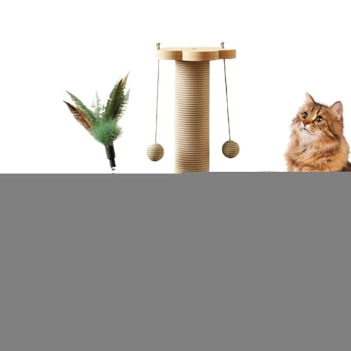 Dmuzsoih 40x25x25cm Sisal Katzenkratzbaum Katzenkratzbaum Multifunktionaler Kratzbaum 4 in 1 Kätzchen Kratzbaum Sisal mit baumelnden Ball Interaktive Ballbahn zum Spielen Dmuzsoih 40x25x25cm Sisal Katzenkratzbaum Katzenkratzbaum Multifunktionaler Kratzbaum 4 in 1 Kätzchen Kratzbaum Sisal mit baumelnden Ball Interaktive Ballbahn zum Spielen von Dmuzsoih
