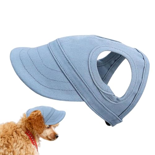 Dmuzsoih Baseballmütze für Hunde,Hundebaseballmütze,Hunde-Sonnenhut aus Segeltuch für den Außenbereich - Pet Sunbonnet, verstellbare Welpen-Hundehüte, Sonnenblende für Hunde und Katzen Dmuzsoih Baseballmütze für Hunde,Hundebaseballmütze,Hunde-Sonnenhut aus Segeltuch für den Außenbereich - Pet Sunbonnet, verstellbare Welpen-Hundehüte, Sonnenblende für Hunde und Katzen von Dmuzsoih