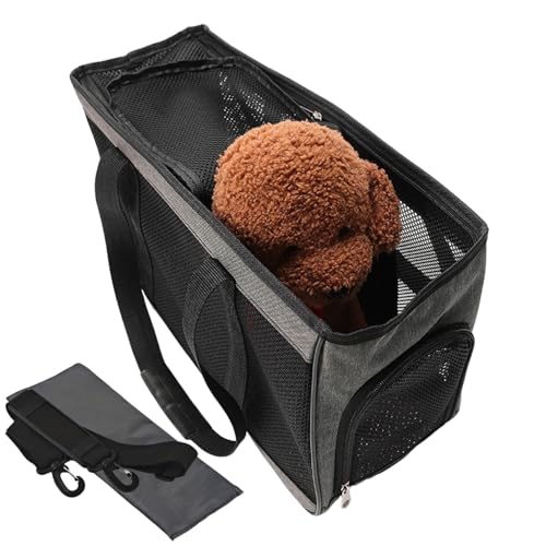 Dmuzsoih Katzen Transporttasche,Tragebeutel Mit Mehreren Taschen Für Sichere Katzentransporte - Flexible Schultertragetasche Atmungsaktiv Für Spaziergänge Reise Camping Urlaub Ferien Outdoor Dmuzsoih Katzen Transporttasche,Tragebeutel Mit Mehreren Taschen Für Sichere Katzentransporte - Flexible Schultertragetasche Atmungsaktiv Für Spaziergänge Reise Camping Urlaub Ferien Outdoor von Dmuzsoih