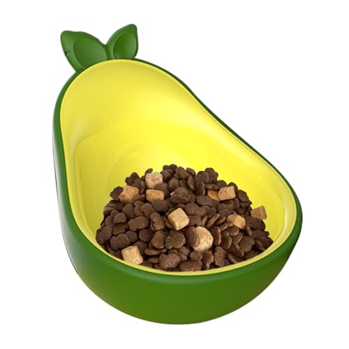 Dmuzsoih Katzenfutternäpfe - Avocado-Form Futternapf Für Katzen,Hochbeiniger Haustiernapf Zum Fressen Und Trinken Mehrkatzenhaushalt Innen- Und Außenbereich Wohnung Haus Urlaub Dmuzsoih Katzenfutternäpfe - Avocado-Form Futternapf Für Katzen,Hochbeiniger Haustiernapf Zum Fressen Und Trinken Mehrkatzenhaushalt Innen- Und Außenbereich Wohnung Haus Urlaub von Dmuzsoih