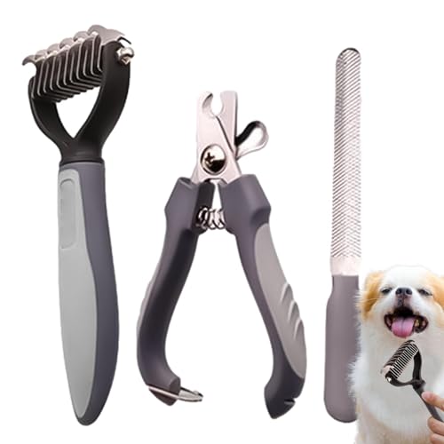Dmuzsoih Nagelknipser für Hunde,Krallenschneider für Hunde,3 Teile/Satz Nagelset Katzenpflege Haustiertrimmer - Haustierpflegezubehör für Hamster, Katzen, Meerschweinchen Dmuzsoih Nagelknipser für Hunde,Krallenschneider für Hunde,3 Teile/Satz Nagelset Katzenpflege Haustiertrimmer - Haustierpflegezubehör für Hamster, Katzen, Meerschweinchen von Dmuzsoih