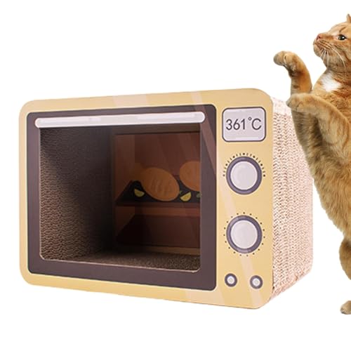 Dmuzsoih Radio -Katzenkratzer, Katzenkratzerhaus | Große Funkofenform Haustierkatze Kratzer | Reduziert Langeweile Kätzchen Unterhaltung Wellpapierbett für Esszimmer Dmuzsoih Radio -Katzenkratzer, Katzenkratzerhaus | Große Funkofenform Haustierkatze Kratzer | Reduziert Langeweile Kätzchen Unterhaltung Wellpapierbett für Esszimmer von Dmuzsoih