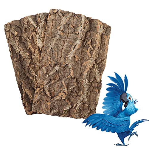 2 Stück 40,6 x 30,5 cm 100% Naturkork-Sitzbretter, Vogelkäfigrinde, Dekor-Zubehör, Naturkorkrinde, Hintergrund, Korkrinde, Spielzeug für Vogel, Wellensittiche, Papageien, Nymphensittiche, Hamster, Meerschweinchen, Ratte 2 Stück 40,6 x 30,5 cm 100% Naturkork-Sitzbretter, Vogelkäfigrinde, Dekor-Zubehör, Naturkorkrinde, Hintergrund, Korkrinde, Spielzeug für Vogel, Wellensittiche, Papageien, Nymphensittiche, Hamster, Meerschweinchen, Ratte von Dnoifne