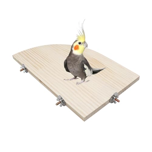 Große Vogel-Sitzstange, 35 x 20 cm, natürliches Holz, für Kleintiere, Käfigzubehör, rechteckiger Ständer, Sitzstange für Papageien, Sittiche, Nymphensittiche, Ratten, Hamster, Meerschweinchen, Conure Große Vogel-Sitzstange, 35 x 20 cm, natürliches Holz, für Kleintiere, Käfigzubehör, rechteckiger Ständer, Sitzstange für Papageien, Sittiche, Nymphensittiche, Ratten, Hamster, Meerschweinchen, Conure von Dnoifne
