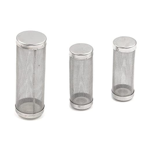 Dnyta Aquarium Filternetz Edelstahl Garnelen Mesh Einlass Schutzhülle Aquarium Filter von Dnyta