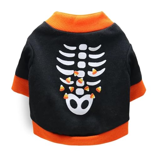 Hundekleidung für kleine Hunde, Haustier-Kapuzenpullover, Halloween, Weihnachten, Katze, Welpen, warmes Hemd, Hundebaby-Kleidung für Chihuahua-Kostüm, Haustierartikel (G,S) von DoRysk