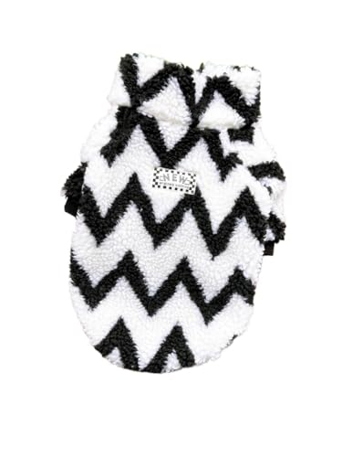 Lammmantel für große Hunde, Kaschmirmantel, warmer Plüschmantel, Herbst- und Winterkleidung (Weiß, 4XL) von DoRysk