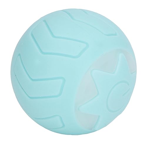 Doact Katzenspielzeugball, Wiederaufladbarer Haustierspielzeugball mit Eingebautem Soundgerät, Harmlos, Breite Anwendung für Zuhause (Blue) von Doact