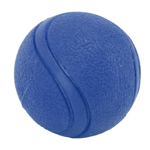 Doact Kauspielzeugball für Hunde, Zahnreinigungsgummi, Schwimmender Hundespielzeugball M für Welpen Zur Unterhaltung (Blue) von Doact