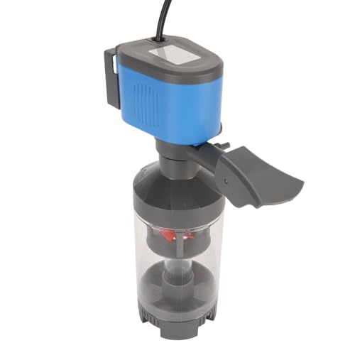 Doact Leiser Aquariumfilter, 5-in-1-Aquariumfilter aus Kunststoff für Aquarien (EU-Stecker 220 V) von Doact