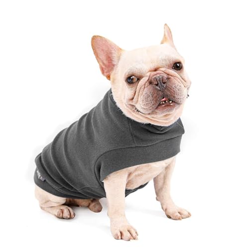 Hund Pullover - weiche und warm T-Shirt Hunde Frühling Kleidung Mantel Katzenpullover für kleine Hunde Katzen Grau L Hund Pullover - weiche und warm T-Shirt Hunde Frühling Kleidung Mantel Katzenpullover für kleine Hunde Katzen Grau L von Dociote