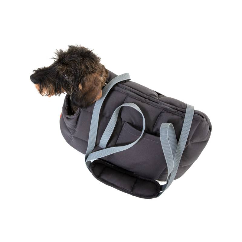 Doctor Bark Dog Carrier Bag - S - Grau von Doctor Bark