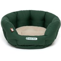 Doctor Bark Hundenest beige /grün M von Doctor Bark