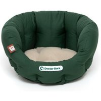 Doctor Bark Hundenest beige /grün S von Doctor Bark