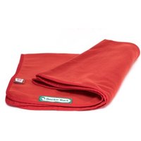 Doctor Bark Kuscheldecke Fleece rot L von Doctor Bark