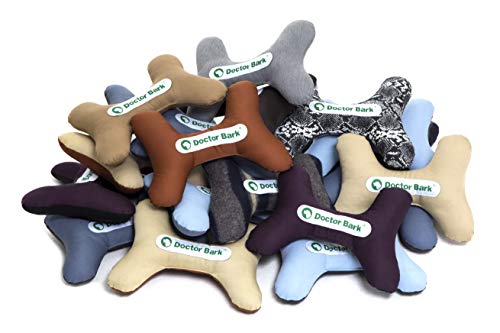 Doctor Bark Toy-Bone, Hunde-Spielzeug, waschbar bei 95°C IM GANZEN, perfekt für alle Hunderassen und Größen von Doctor Bark