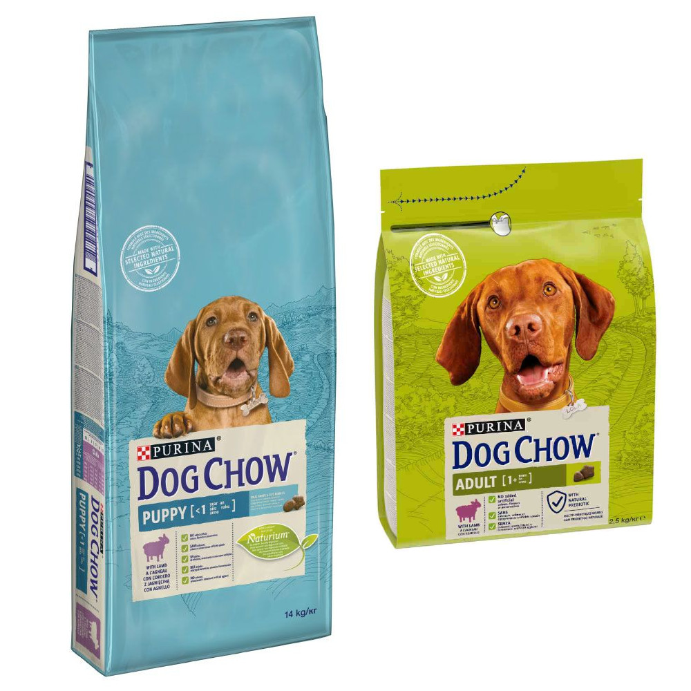 14 kg PURINA Dog Chow + 2,5 Adult Lamm Trockenfutter gratis! - Puppy Lamm 14 kg PURINA Dog Chow + 2,5 Adult Lamm Trockenfutter gratis! - Puppy Lamm von Dog Chow
