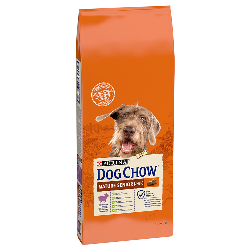Dog Chow Senior Lamm - Sparpaket: 2 x 14 kg Dog Chow Senior Lamm - Sparpaket: 2 x 14 kg von Dog Chow