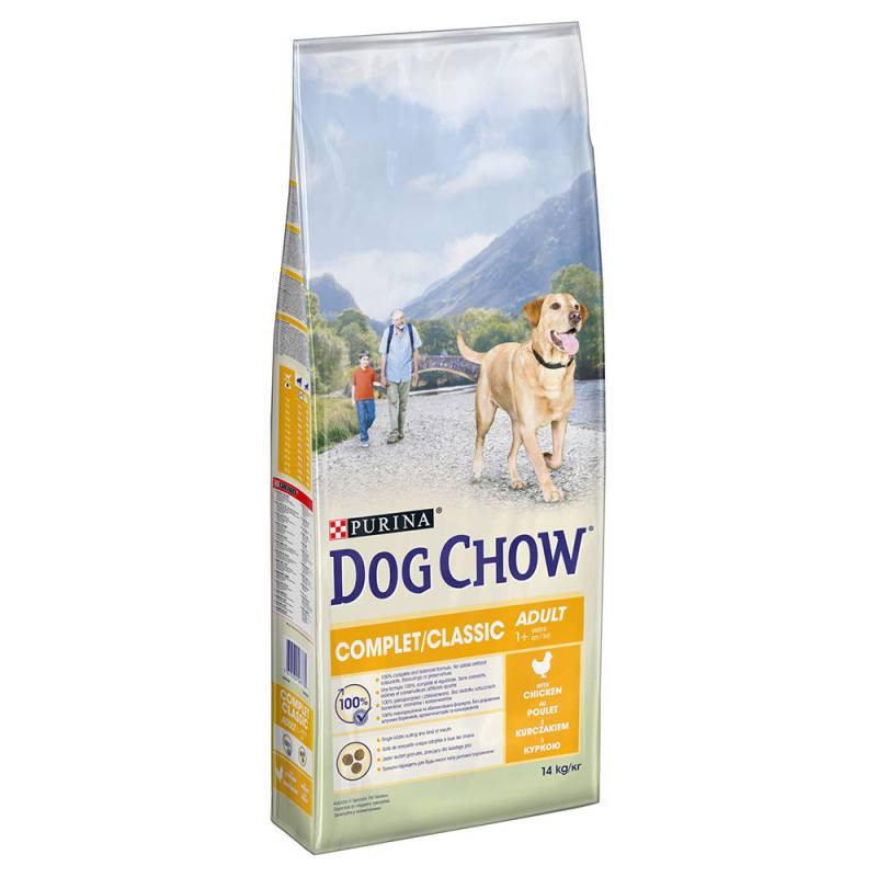 PURINA Dog Chow Complet/Classic mit Huhn - 2 x 14 kg von Dog Chow