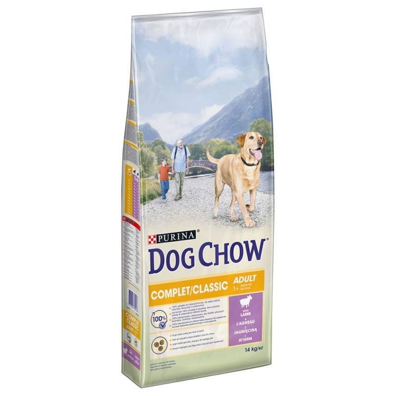 PURINA Dog Chow Complet/Classic mit Lamm - 14 kg von Dog Chow