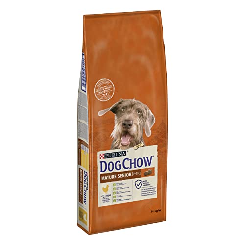 Purina Dog Chow | Erwachsene | Light Trockenfutter für reife Hunde | Huhn | 1 Stück | 14 kg | Tasche von Dog Chow