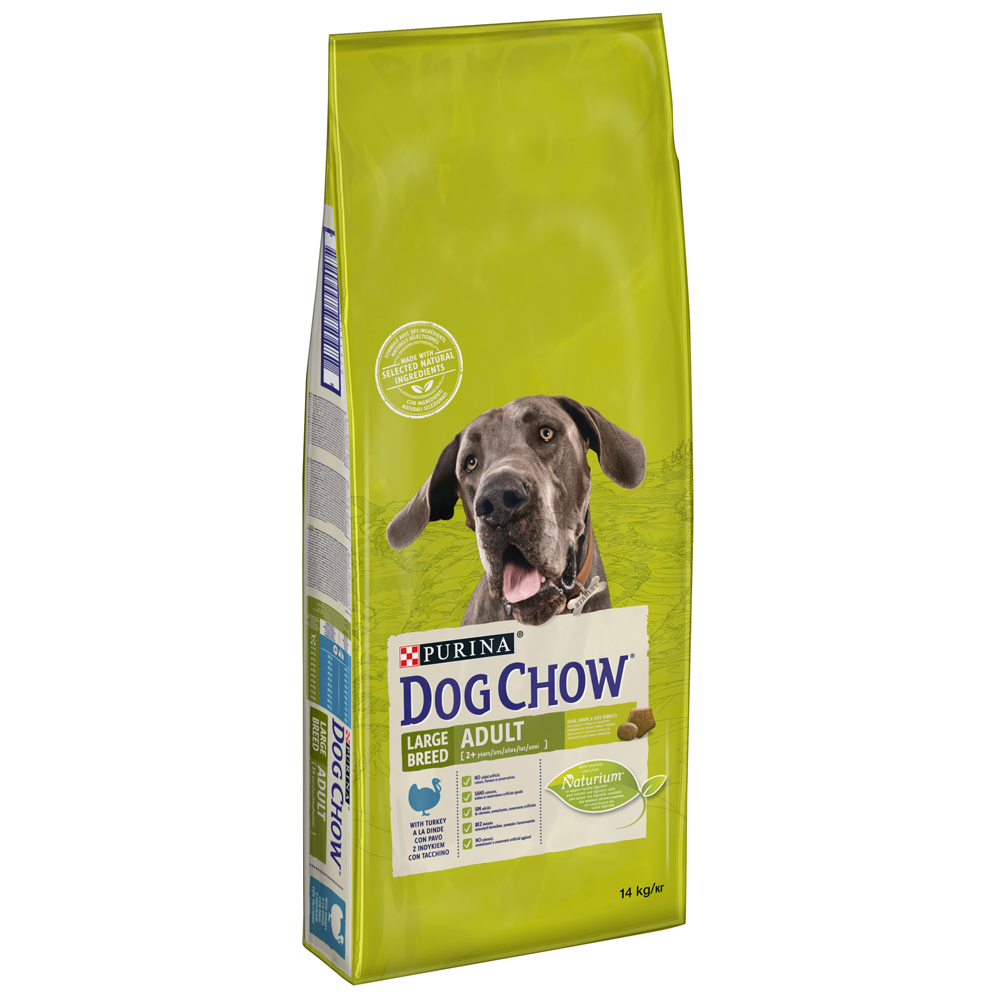 PURINA Dog Chow Large Breed Pute - 14 kg von Dog Chow