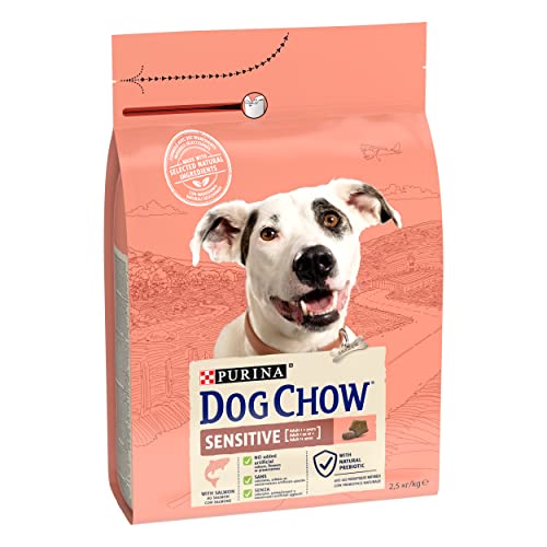 Purina Dog Chow Sensitive Leckerlis Hunde mit Lachs 2,5 kg von Dog Chow