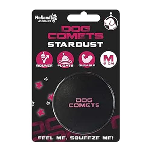 Dog Comets Ball Stardust Schwarz/Rosa von Dog Comets