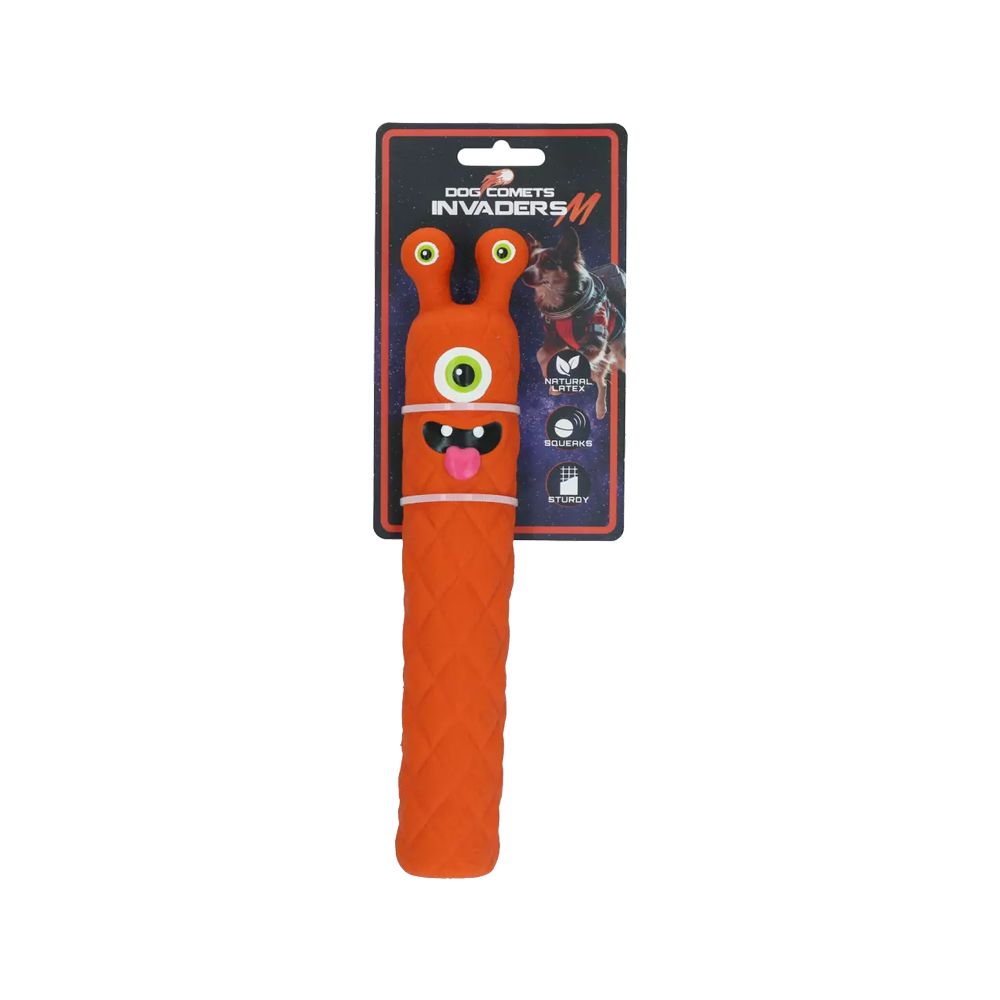 Dog Comets Latex Invaders - Orange - M Dog Comets Latex Invaders - Orange - M von Dog Comets