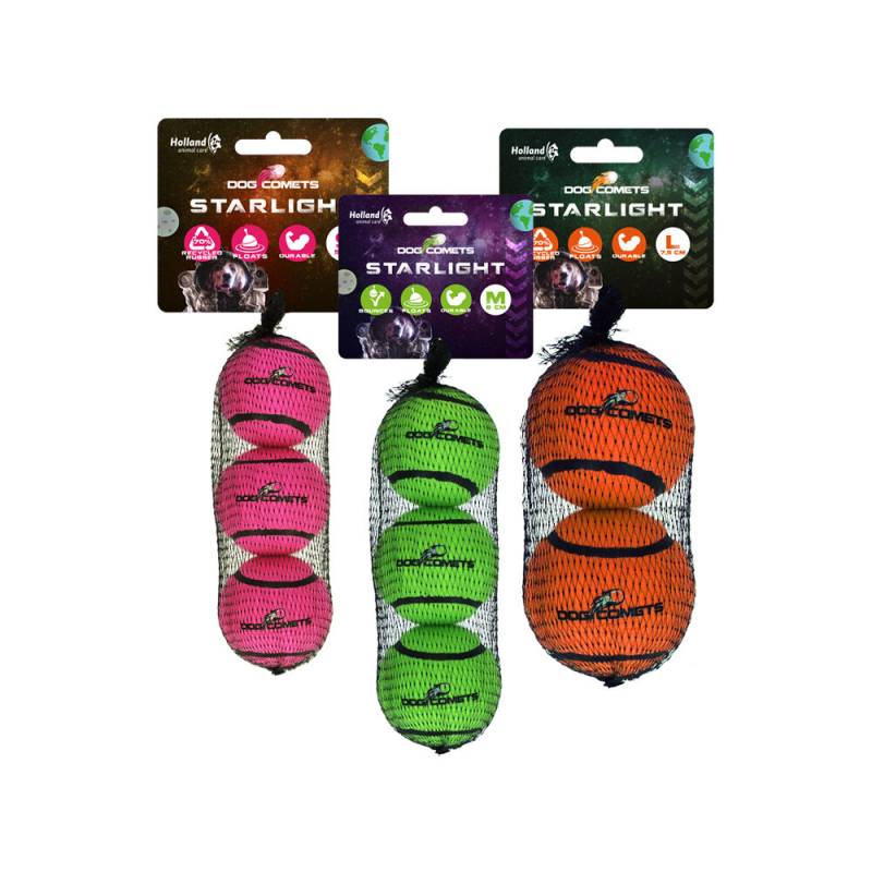 Dog Comets Starlight - S - Rosa (3-Pack) von Dog Comets
