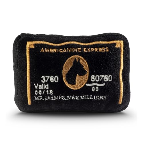 Dog Diggin Designs Americanine Express Bank Card Dog Toy by von Dog Diggin Designs