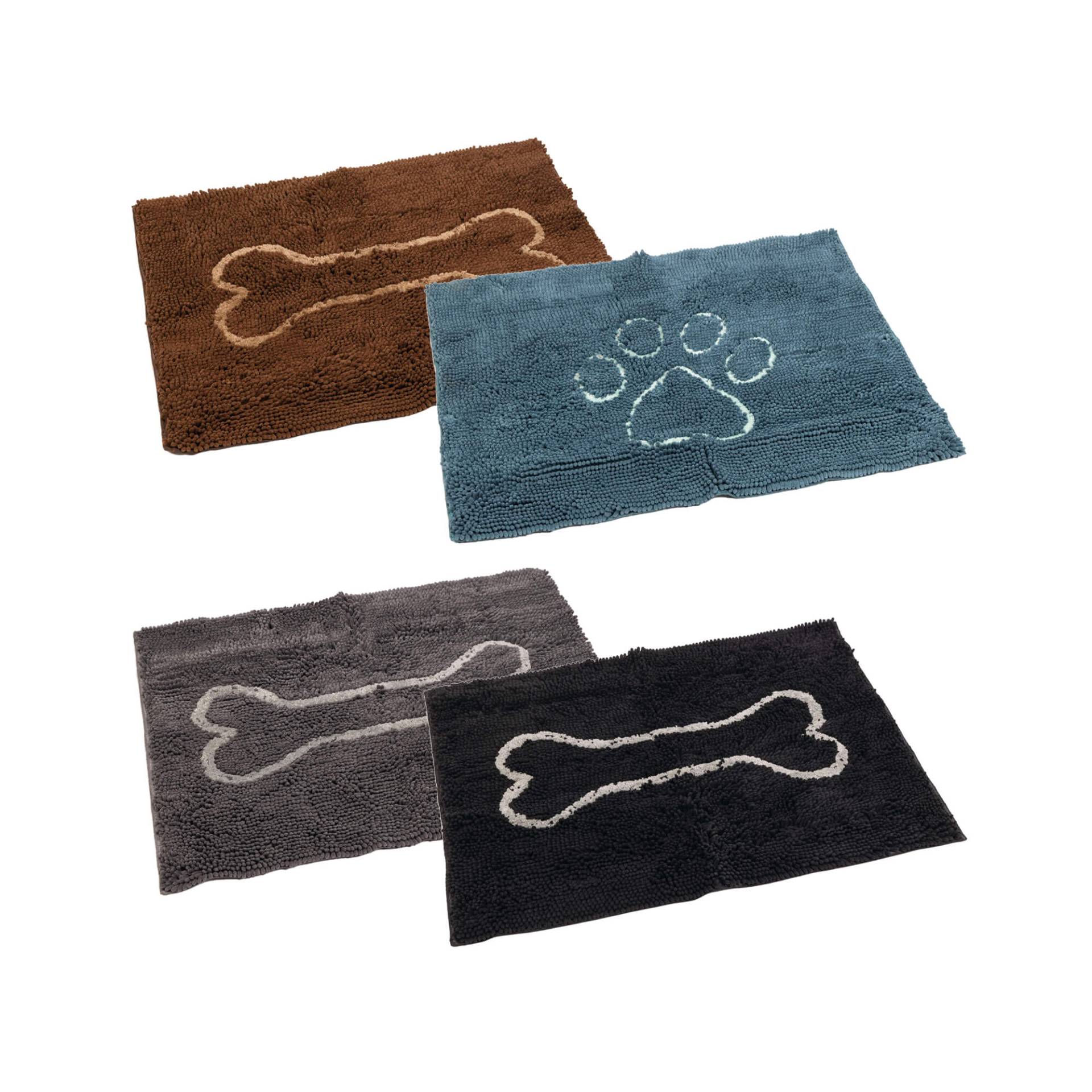 Dog Gone Smart Dirty Dog Doormat - Schwarz von Dog Gone Smart