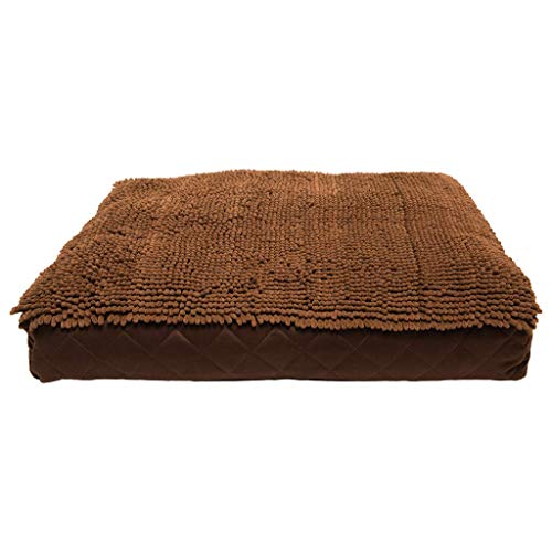 Dog Gone Smart Pet Products Dirty Dog Rechteckiges Bett, Braun, 121,9 x 91,4 cm, XL, super bequem, angstberuhigend, maschinenwaschbar, Mikrofaser, weich und bequem Dog Gone Smart Pet Products Dirty Dog Rechteckiges Bett, Braun, 121,9 x 91,4 cm, XL, super bequem, angstberuhigend, maschinenwaschbar, Mikrofaser, weich und bequem von Dog Gone Smart