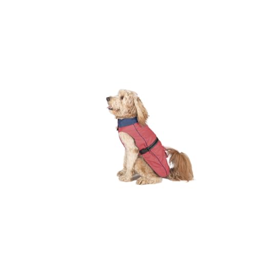 Regenjacke für Hunde, Dog Gone Smart Coral, 45 cm, Marke: Dog Gone Smart - EAN: 0849670023564 von Dog Gone Smart