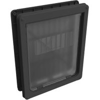 Dog Mate Manuelle große Hundeklappe mit 2-Wege-Verschluss - 216 grau von Dog Mate