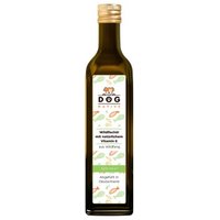Dog-Native Wildfischöl für Hunde, natürliches Omega-3 Öl in Glasflasche mit EPA & DHA, Fischöl kein Lachsöl, Futteröl für Fell, Haut & Gelenke, Barf Zusatz mit Vitamin E, 500ml von Dog-Native