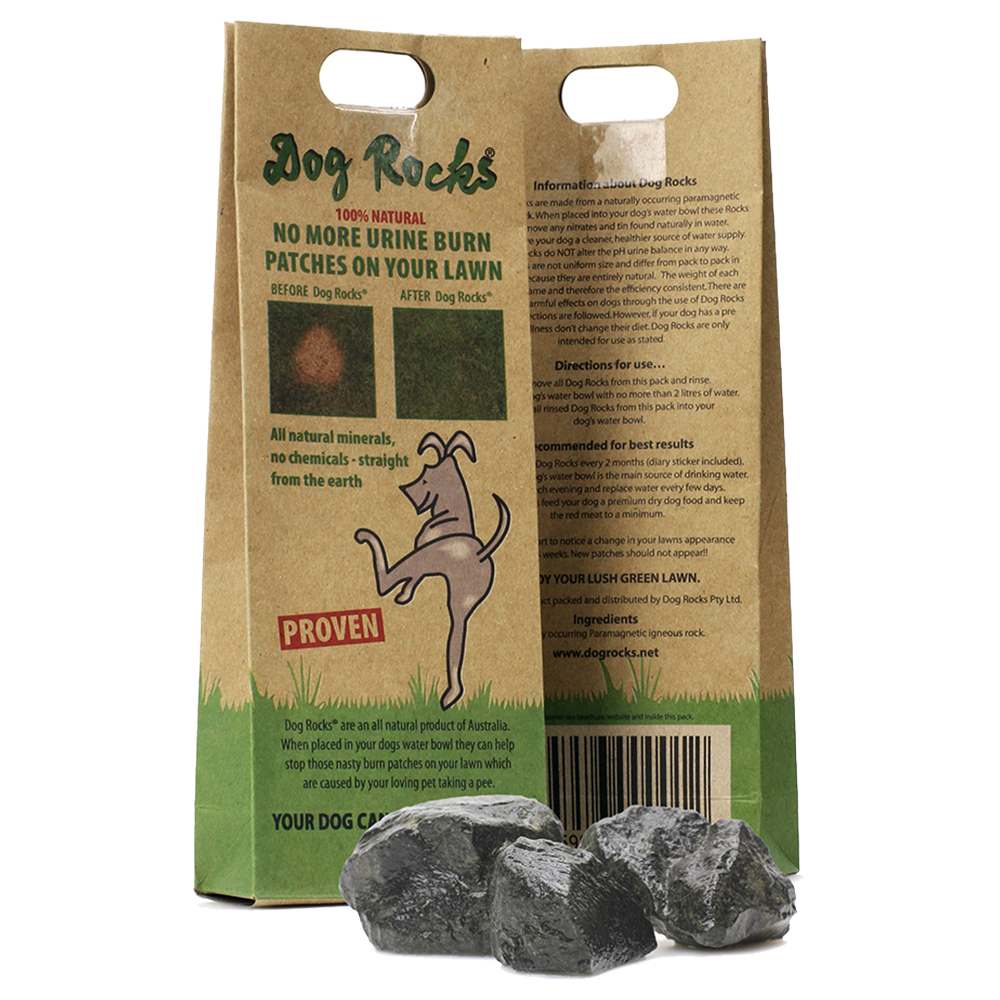 Dog Rocks® Natur-Steine - Sparpaket: 3 x 200 g von Dog Rocks