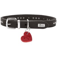 Dog Sport HUNTER Hundehalsband aalborg hearts schwarz XS-S von Dog Sport