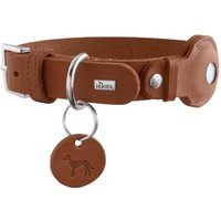 Dog Sport HUNTER Hundehalsband viborg mit halter für apple airtag cognac S-M Dog Sport HUNTER Hundehalsband viborg mit halter für apple airtag cognac S-M von Dog Sport